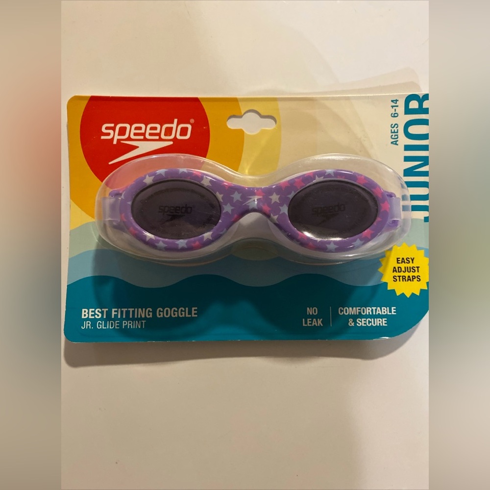 Speedo Best Fitting Goggles JR Glide Print, Ages 6-14